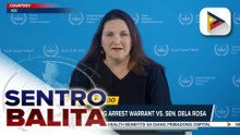 ICC, iginiit na may sapat na ebidensya para magpalabas ng arrest warrant vs. Sen. Dela Rosa; senador, nananatili sa protective custody ng Senado | ulat ni RR Tubice