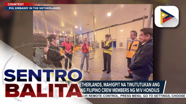 Phl Embassy sa The Netherlands, mahigpit na tinututukan ang lagay at quarantine ng Filipino crew members ng M/V Hondius