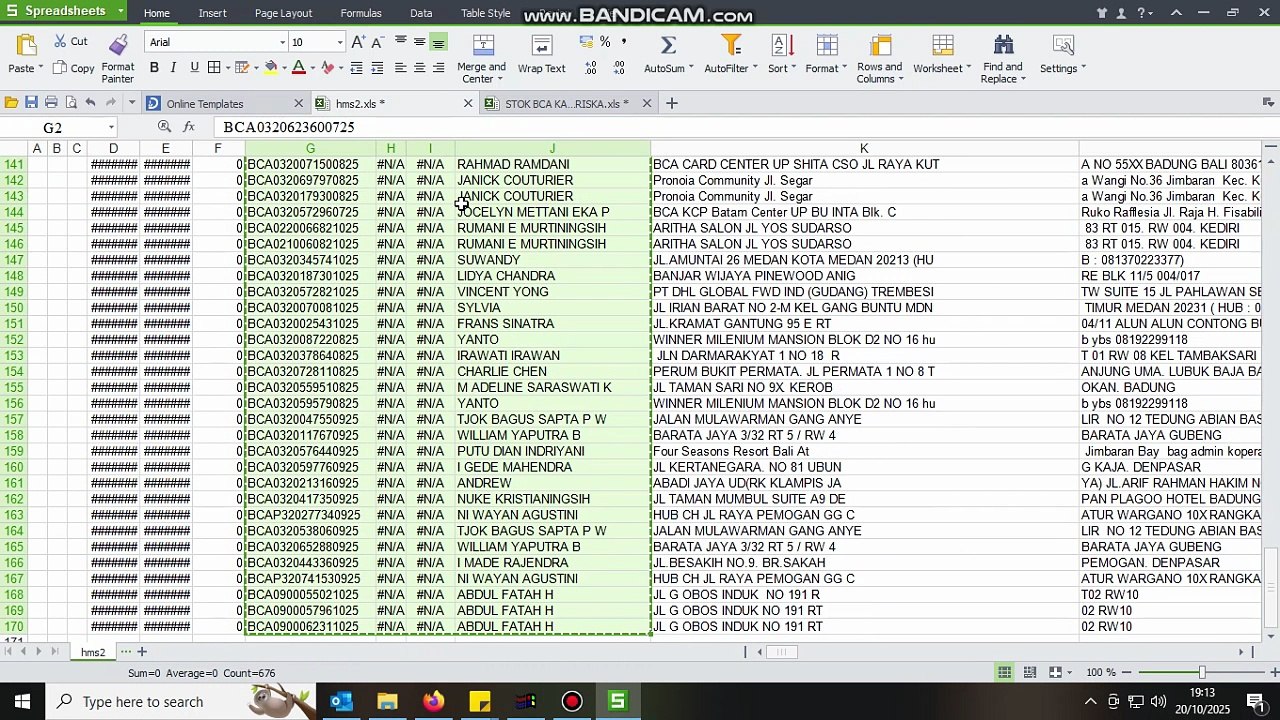 5. BUAT DATA KU