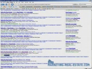 http://www.marketing-real-estate.com - Using SEO for Firefox