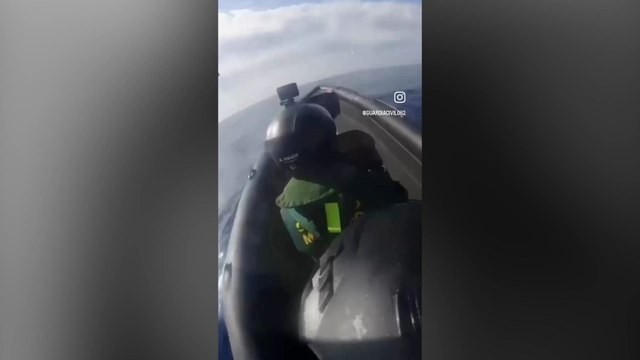 Así interceptó la Guardia Civil 4.000 kilos de hachís en Punta Umbría