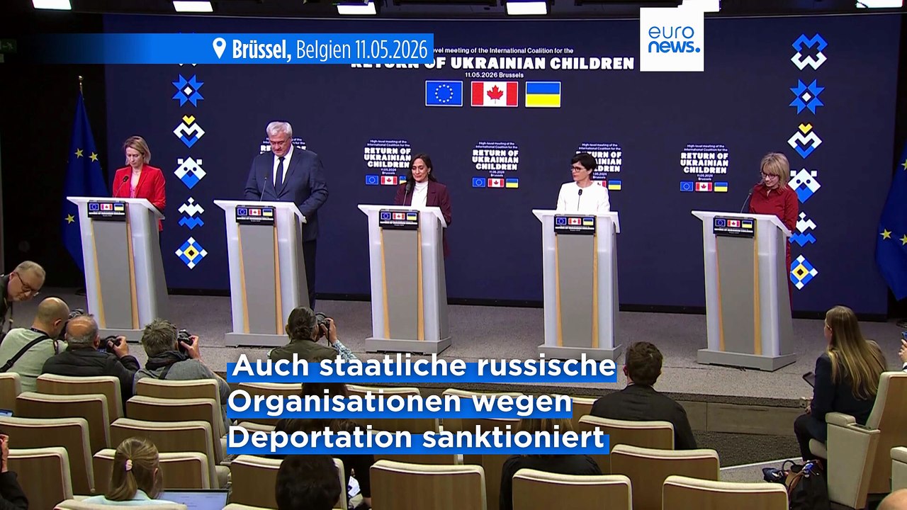 EU verhängt Sanktionen gegen Russland wegen Deportation ukrainischer Kinder