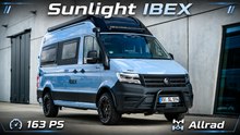 2026 Sunlight IBEX: Allrad-Camper mit Dachträger und Lightbar