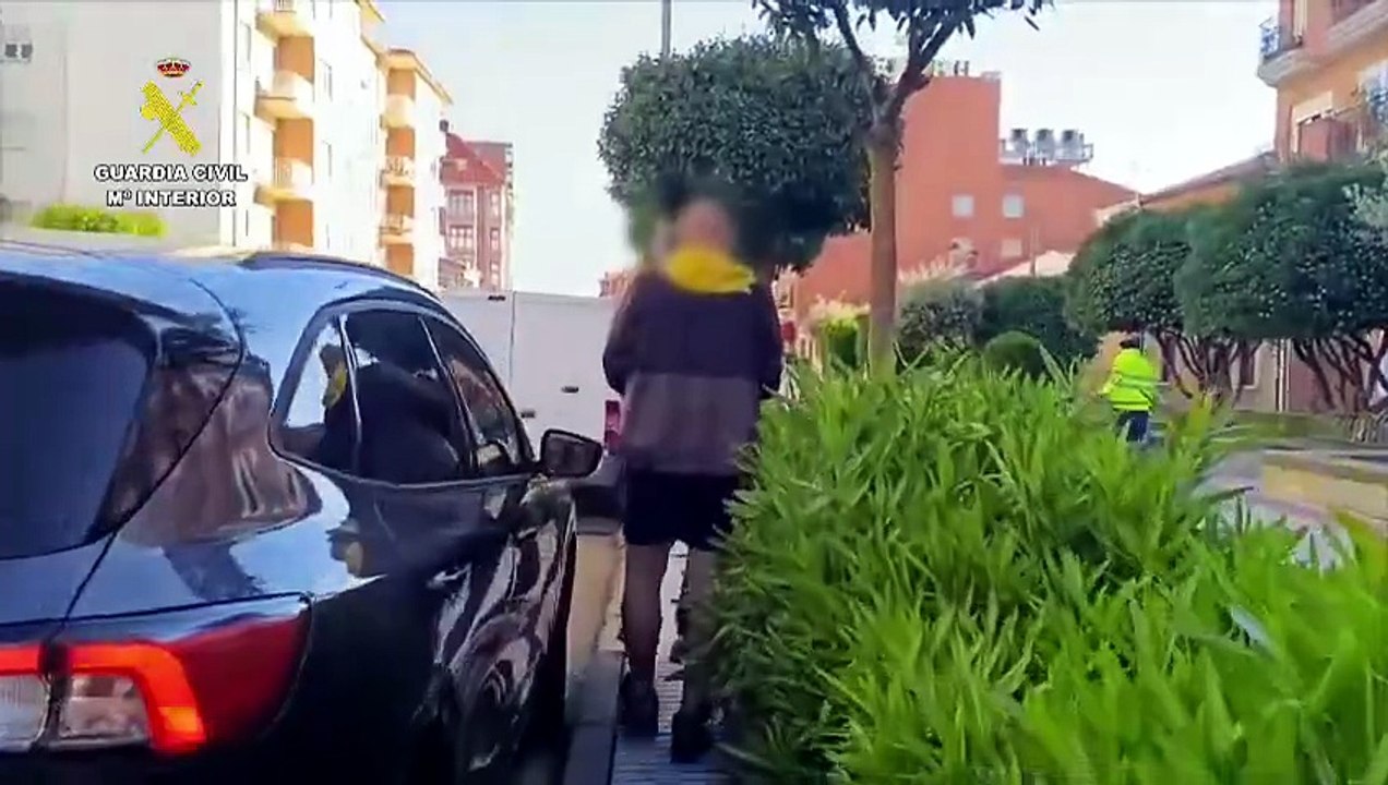 Detención de tres presuntos narcotraficantes