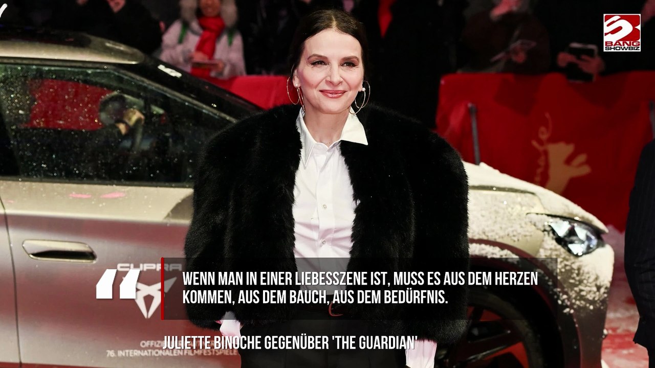 Juliette Binoche kritisiert Intimitätskoordinatoren am Filmset