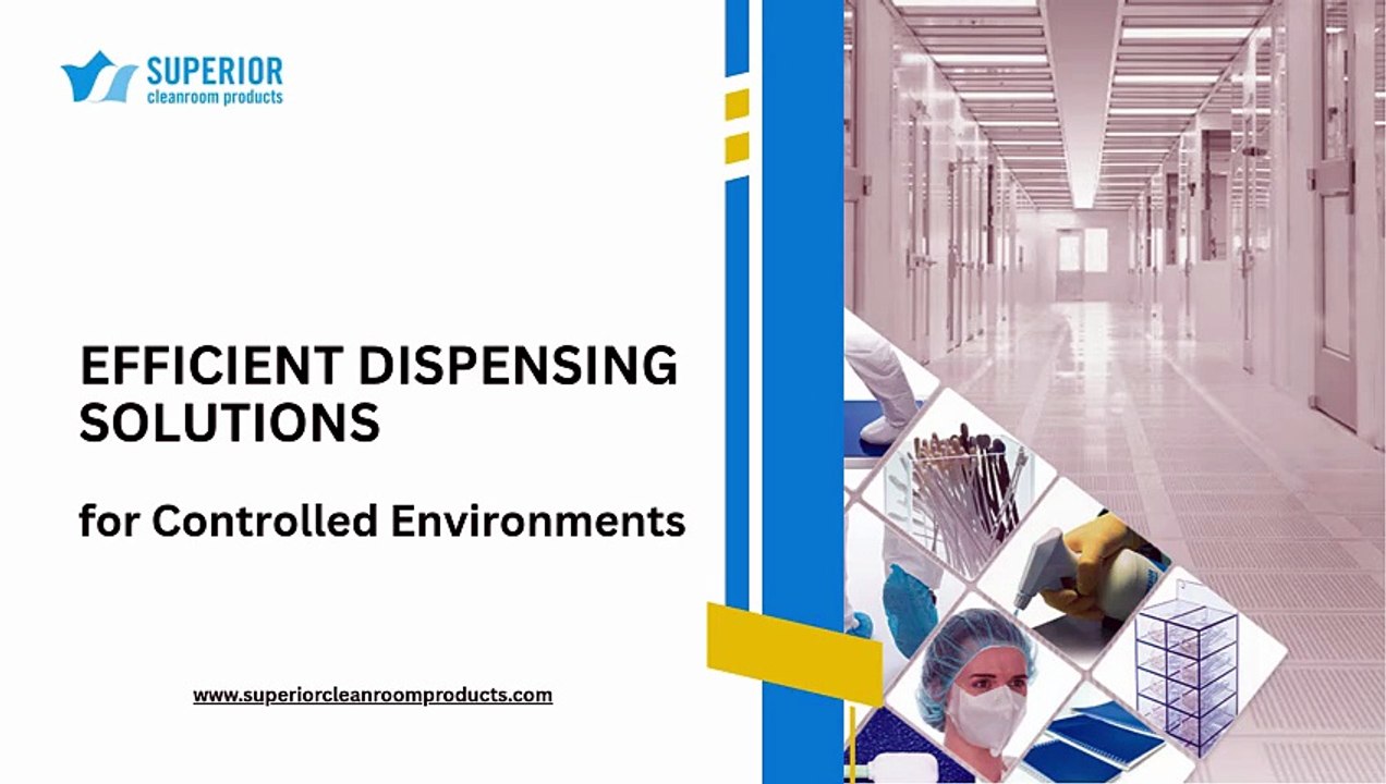 Cleanroom Storage and Dispensing Solutions for Organized Workspaces