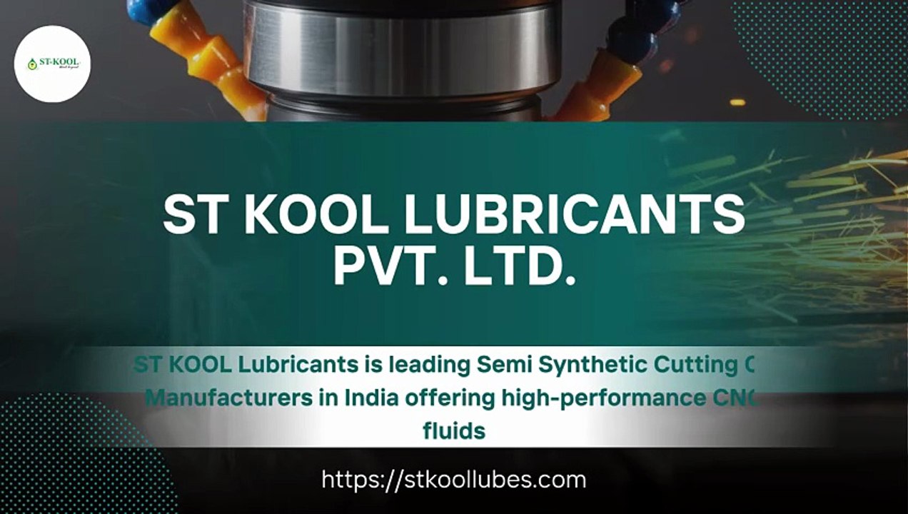 Semi Synthetic Cutting Oil Manufacturers in India | ST KOOL Lubricants