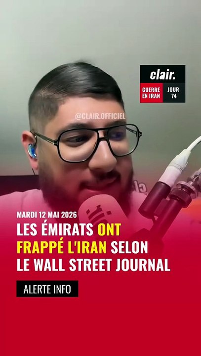 Les Émirats ont frappé l’Iran selon le WSJ. #iran #usa #Trump #UAE #Israel
