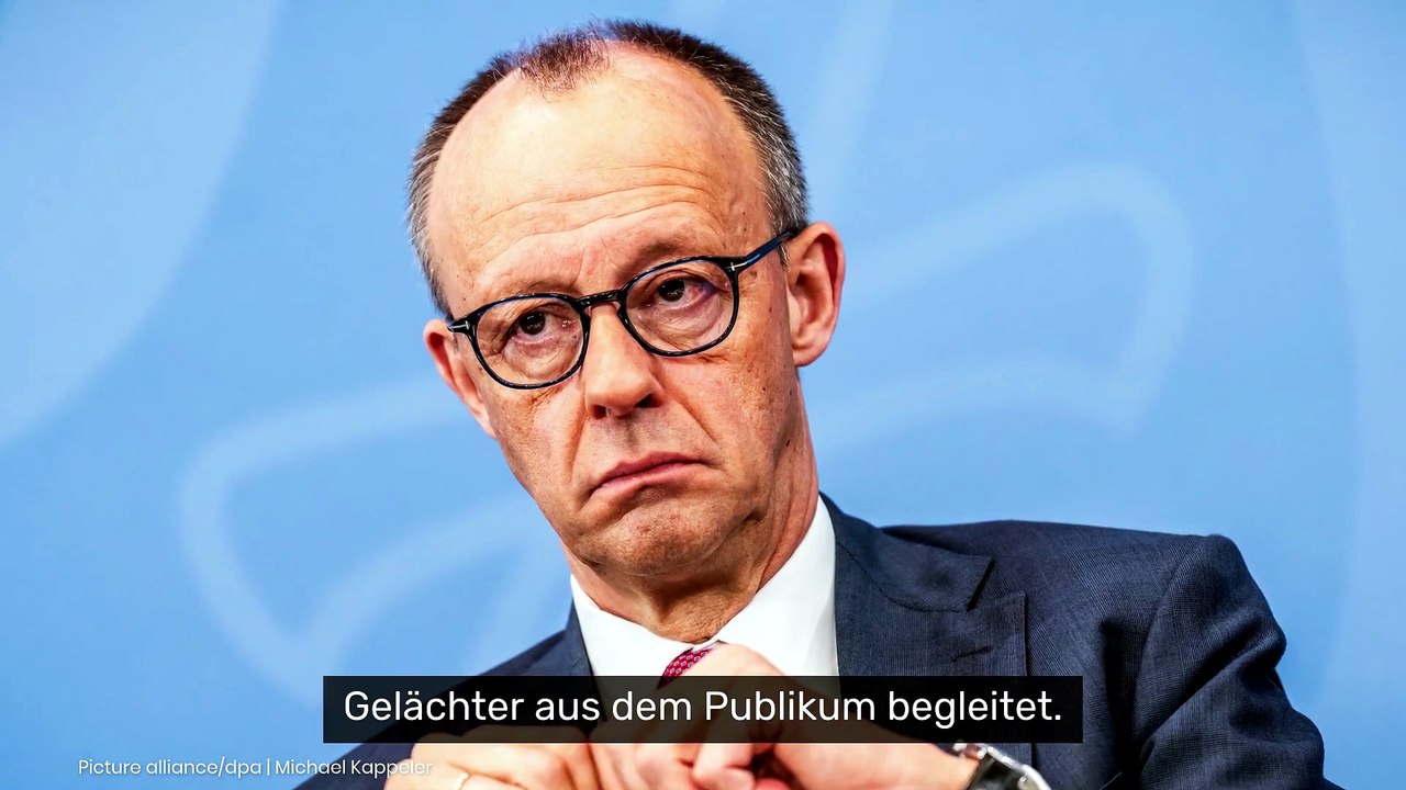 Friedrich Merz: Kanzler beim DGB ausgebuht - CDU-Chef geht im Pfeifkonzert unter