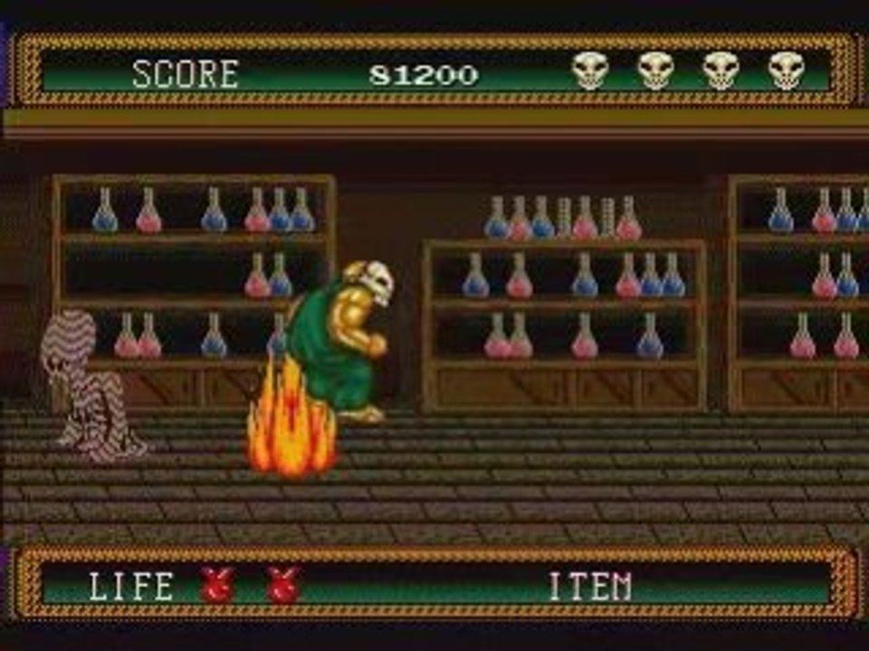 Splatterhouse 2 - megadrive