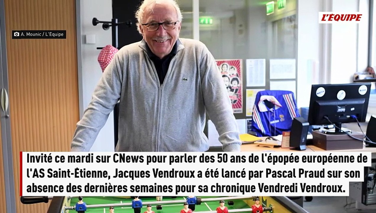 Le journaliste Jacques Vendroux annonce être atteint d'un cancer - Médias