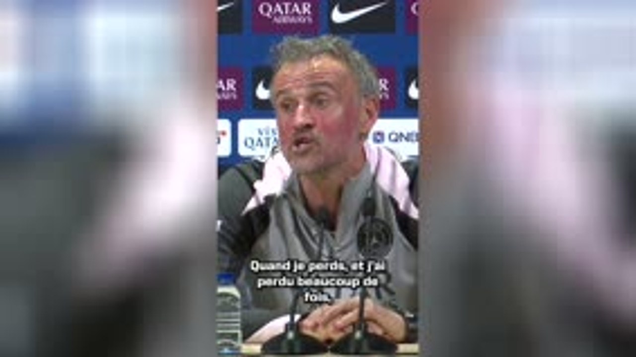 PSG - Luis Enrique : "Je suis très fier de ce que je représente : ma famille"