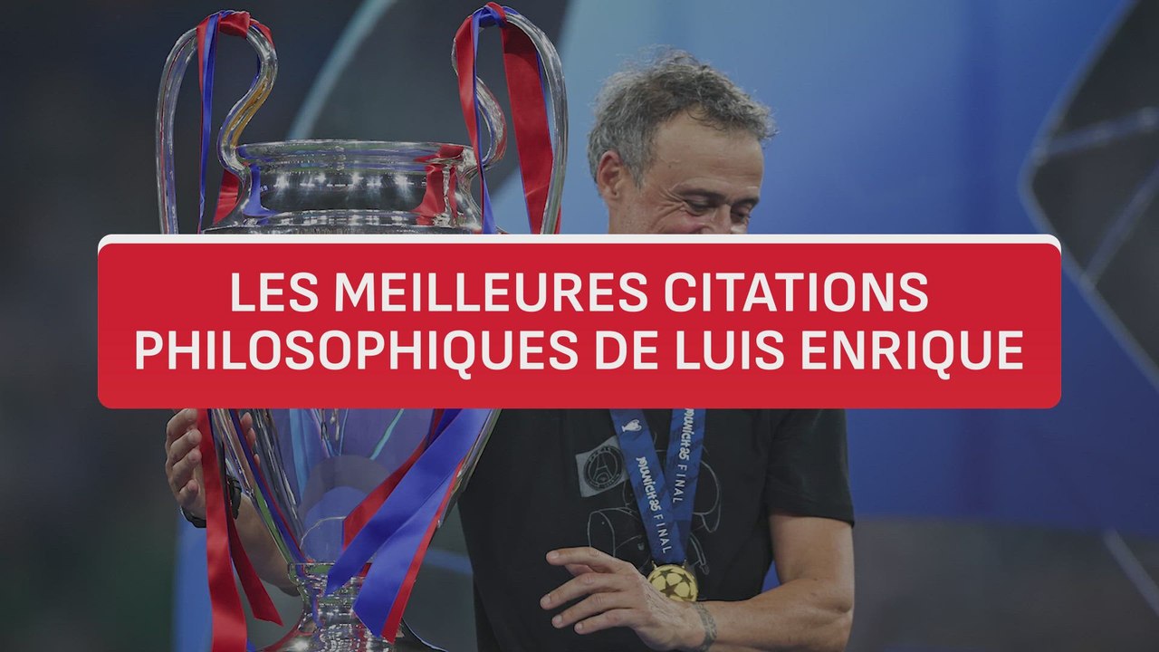 Les meilleures phrases philosophiques de Luis Enrique