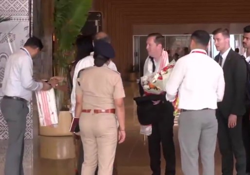 US Ambassador Sergio Gor Arrives in Guwahati for Himanta Sarma Oath
