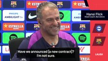 Flick confirms Barcelona contract extension