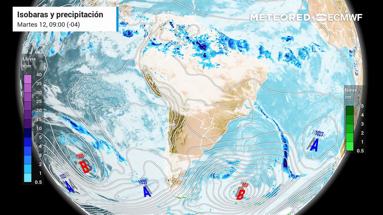 Cielo gris en Santiago durante varios días