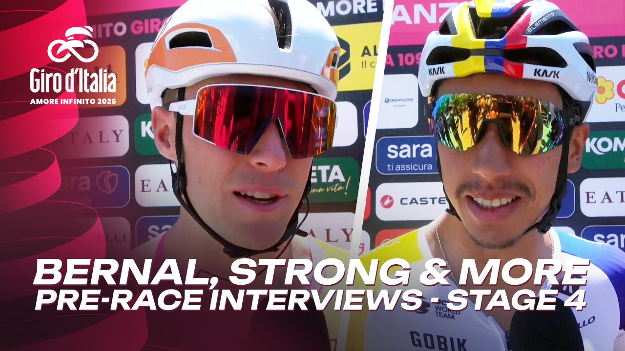 Bernal: "We will try not to lose time in the GC today!" 🗣️ | Interview Giro d'Italia 2026