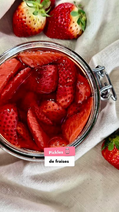 Pickles de fraise 🍓