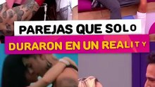Parejas de famosos que solo duraron en un reality