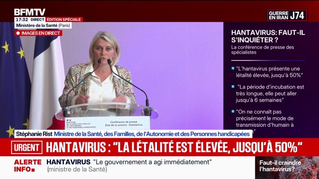 Hantavirus: Il faut briser la chaîne de transmission , déclare la ministre de la Santé, Stéphanie Rist