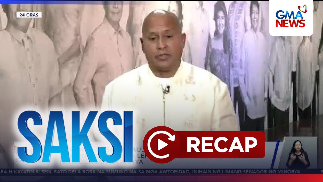 Saksi: (Part 1) Sen. Padilla at Pangilinan, nagkainitan; Sen. Dela Rosa, umapela kay Pres. Marcos na huwag siyang ipadala sa The Hague