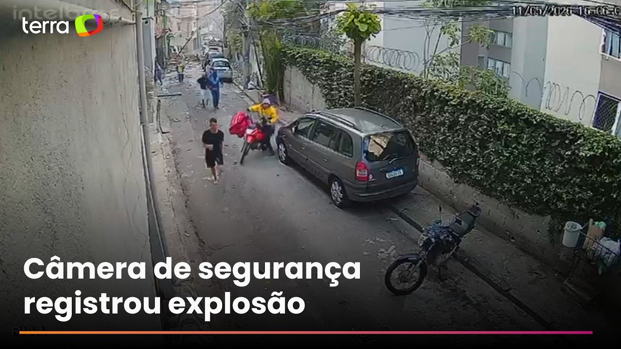 Correria e desespero: vídeo mostra o momento da explosão em obra da Sabesp no Jaguaré, em SP