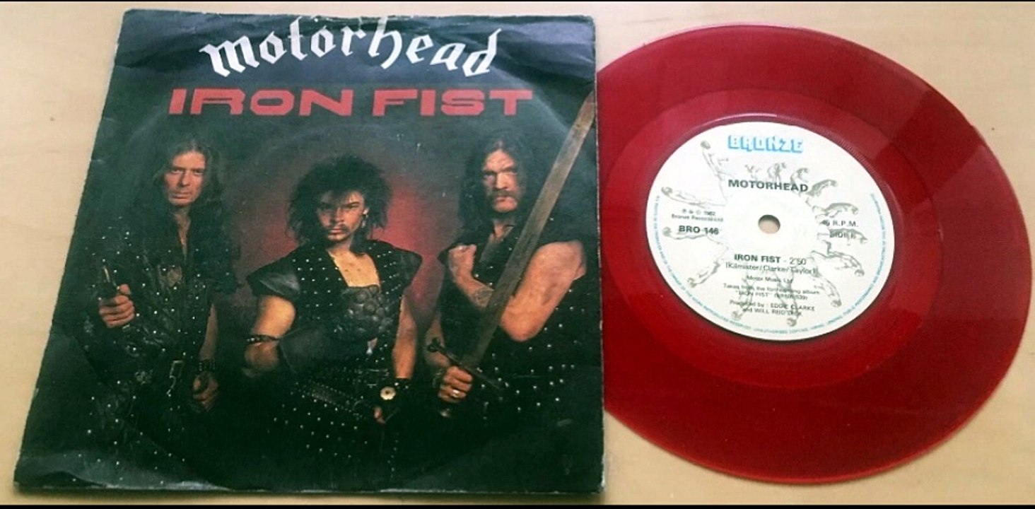 Motorhead  Iron Fist - Remember me . I' m gone - 45 rpm Vinyl-Single1982,Hard Rock