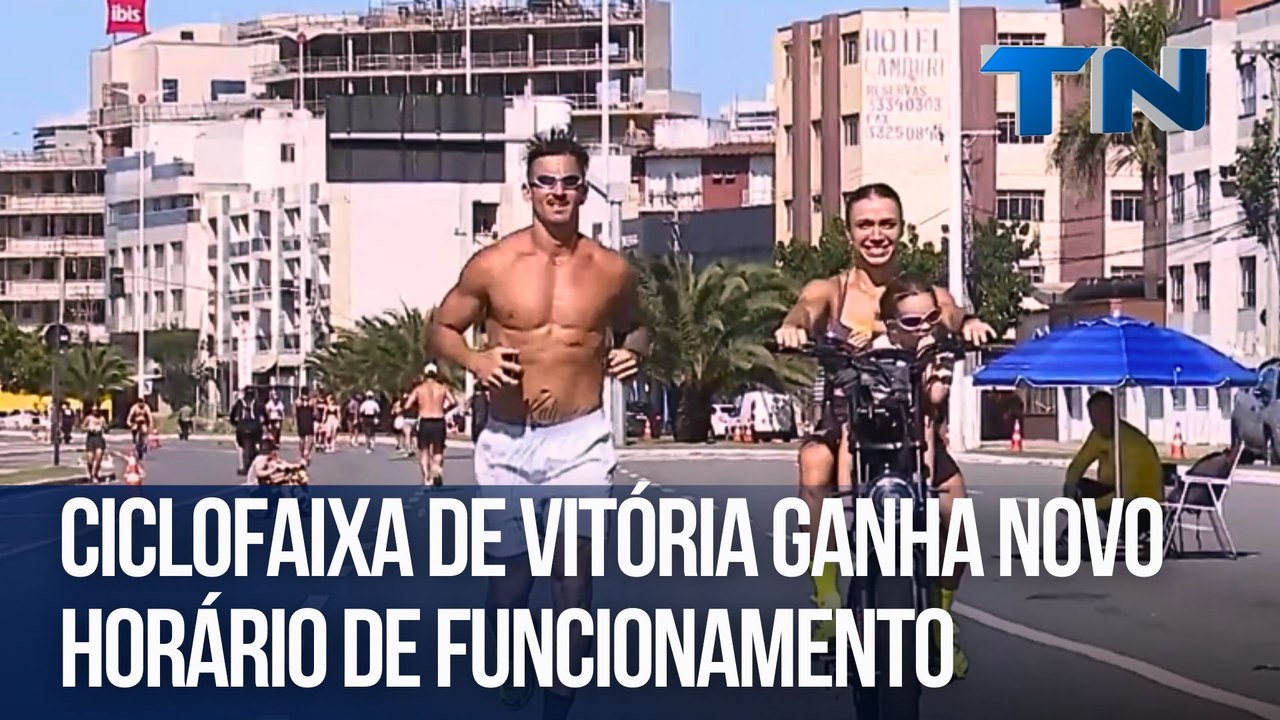 Ciclofaixa de Vitória ganha novo horário de funcionamento