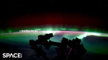 Satellites, Auroras And A Meteor Seen In Amazing Time-Lapse From Space