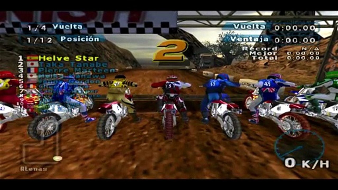MX World Tour PS2 - Modo Carrera - Parte 29 - PS3 Super Slim