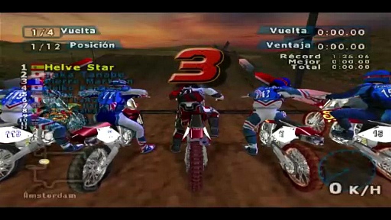 MX World Tour PS2 - Modo Carrera - Parte 30 - PS3 Super Slim