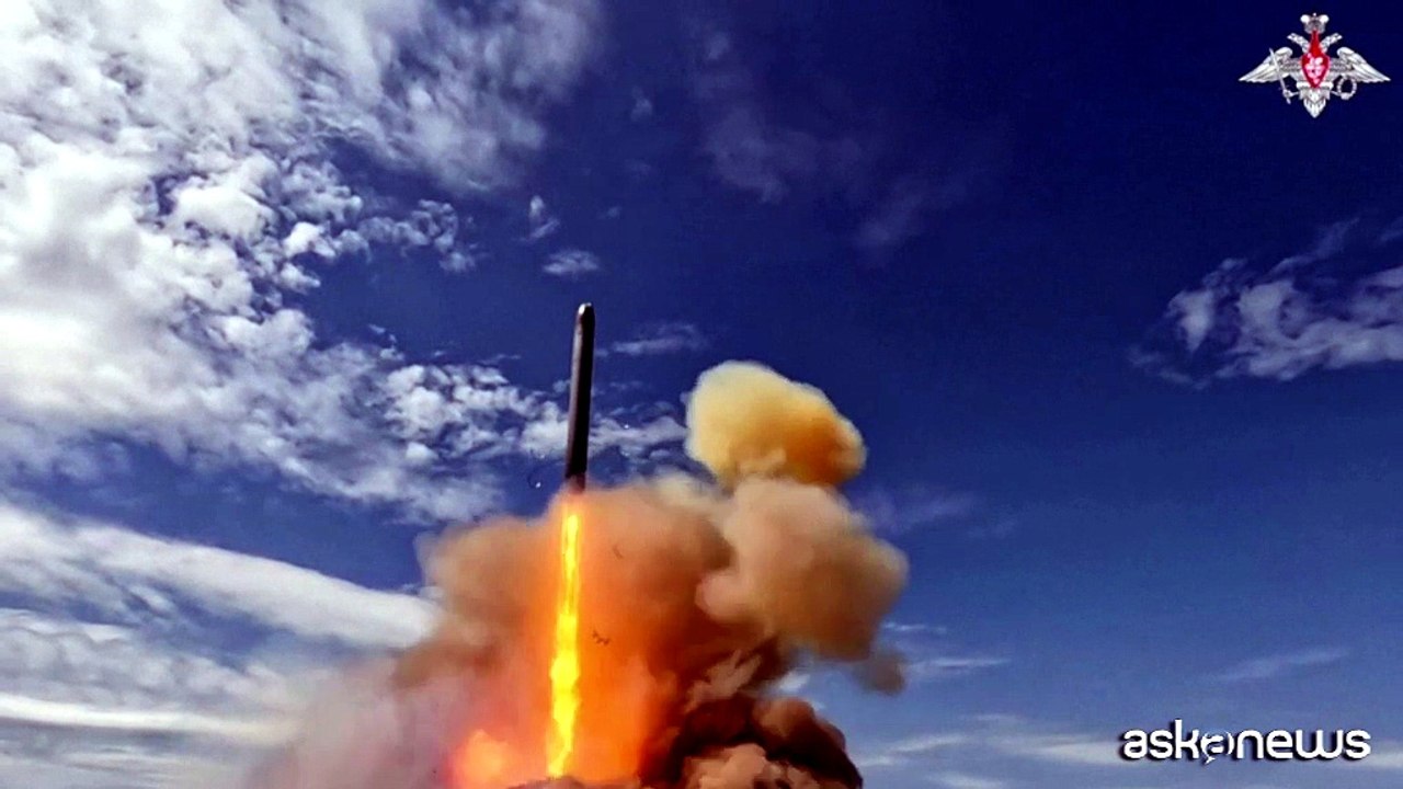 La Russia fa il primo test per il nuovo missile balistico Sarmat