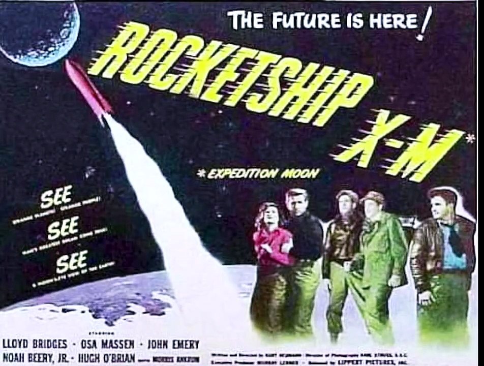 ROCKETSHIP X-M - 24 Heures Chez Les Martiens (1950) Bande annonce V.O.S.T.Fr.