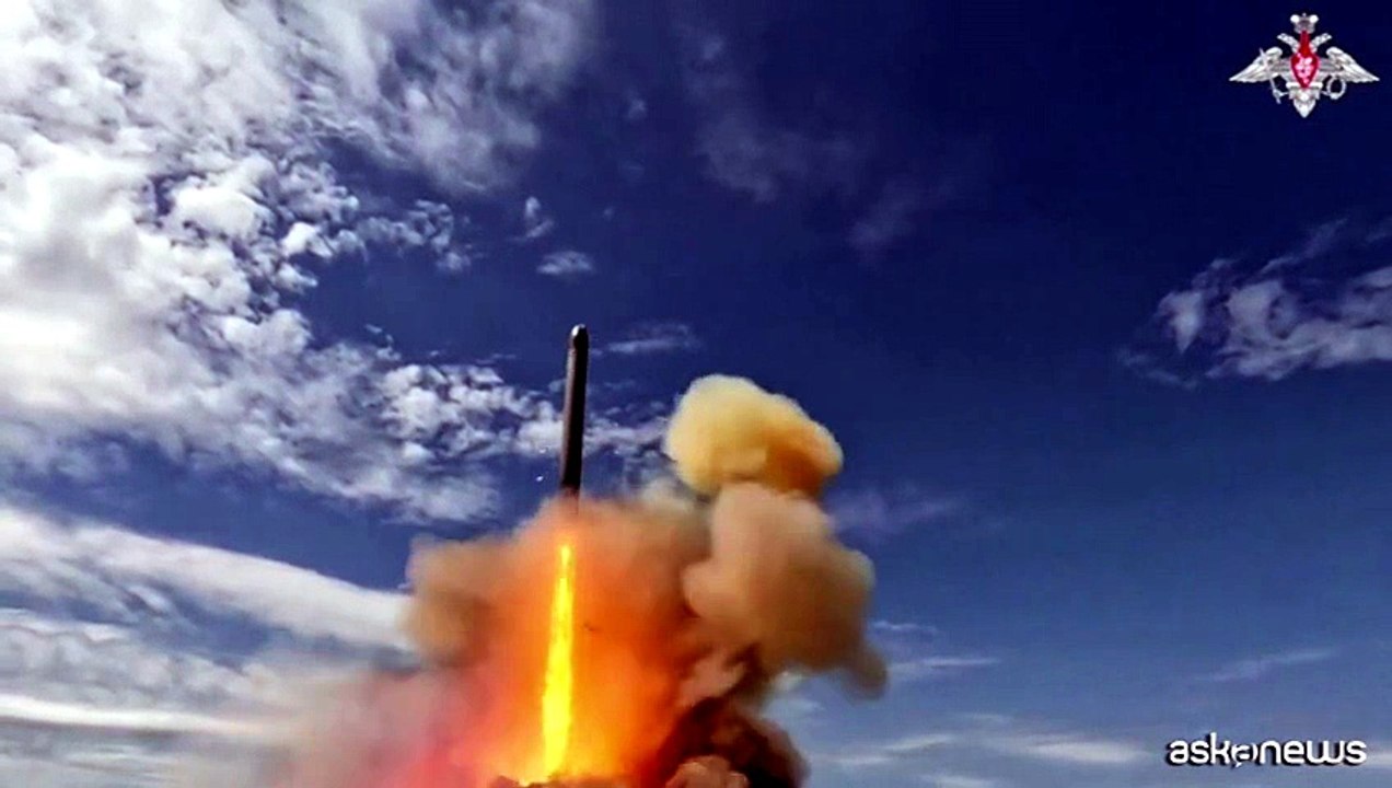 La Russia fa il primo test per il nuovo missile balistico Sarmat