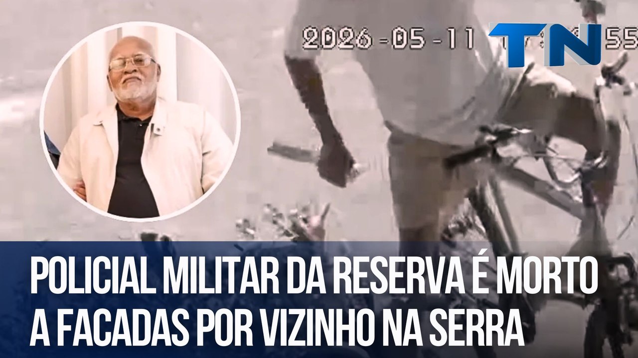 Policial militar da reserva é morto a facadas por vizinho na Serra