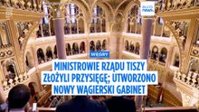 Ministrowie rządu TISZY zaprzysiężeni przed węgierskim parlamentem