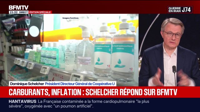 Hantavirus: “On a pas fait de commande de masques pour l’instant”, répond Dominique Schelcher, PDG de Coopérative U