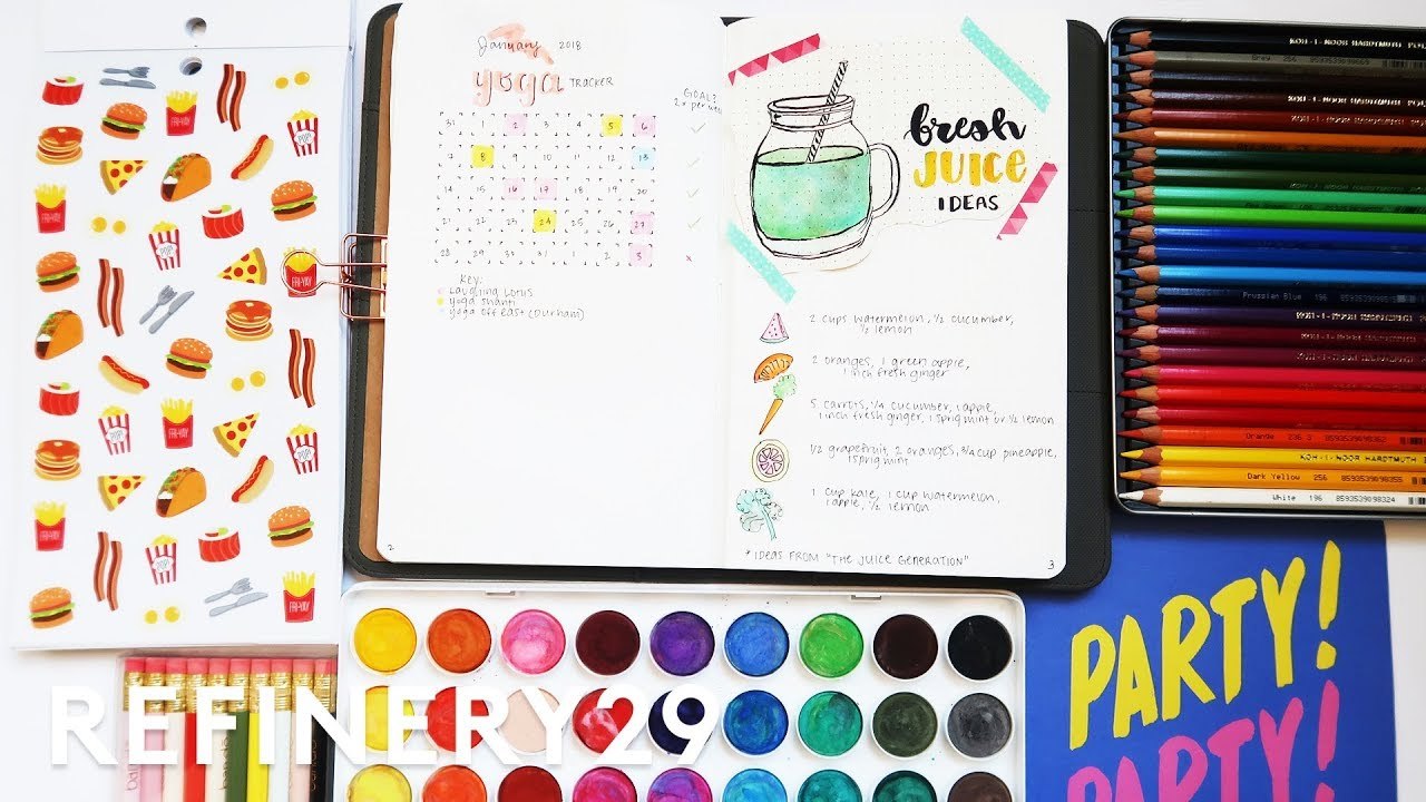 5 Days Of Bullet Journaling Follow Up | Lucie Fink Vlogs | Refinery29