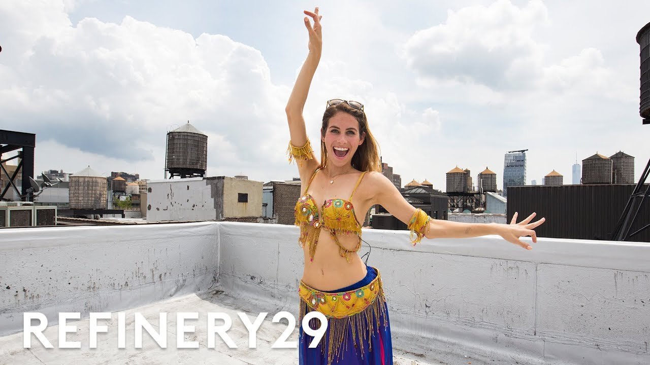 Lucie Fink Tries Bellydancing For The First Time | Try Living With Lucie | Refinery29