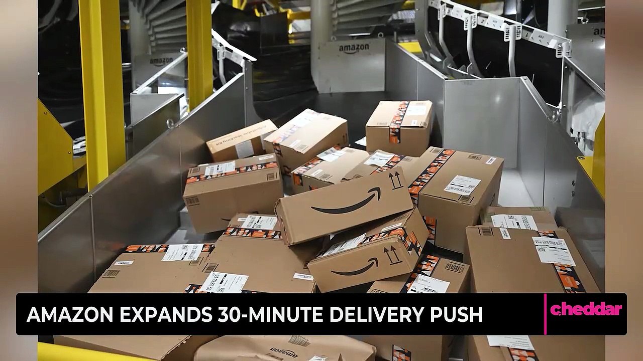 Amazon Expands 30-Minute Delivery Push
