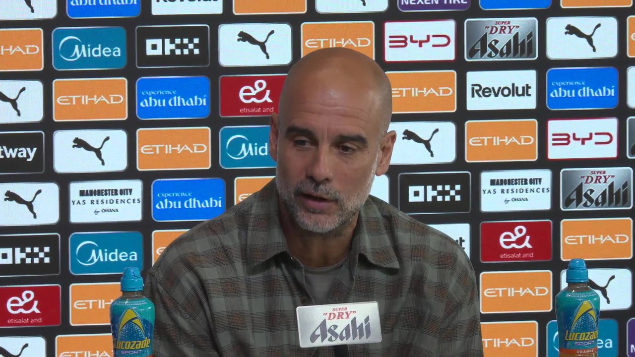 Guardiola on AI, refereeing corners and Palace integrity