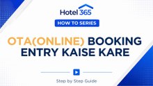 OTA (Online) Booking Kaise add kare
