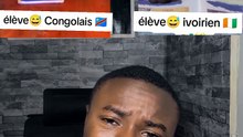 Eleve congolais vs eleve ivoirien