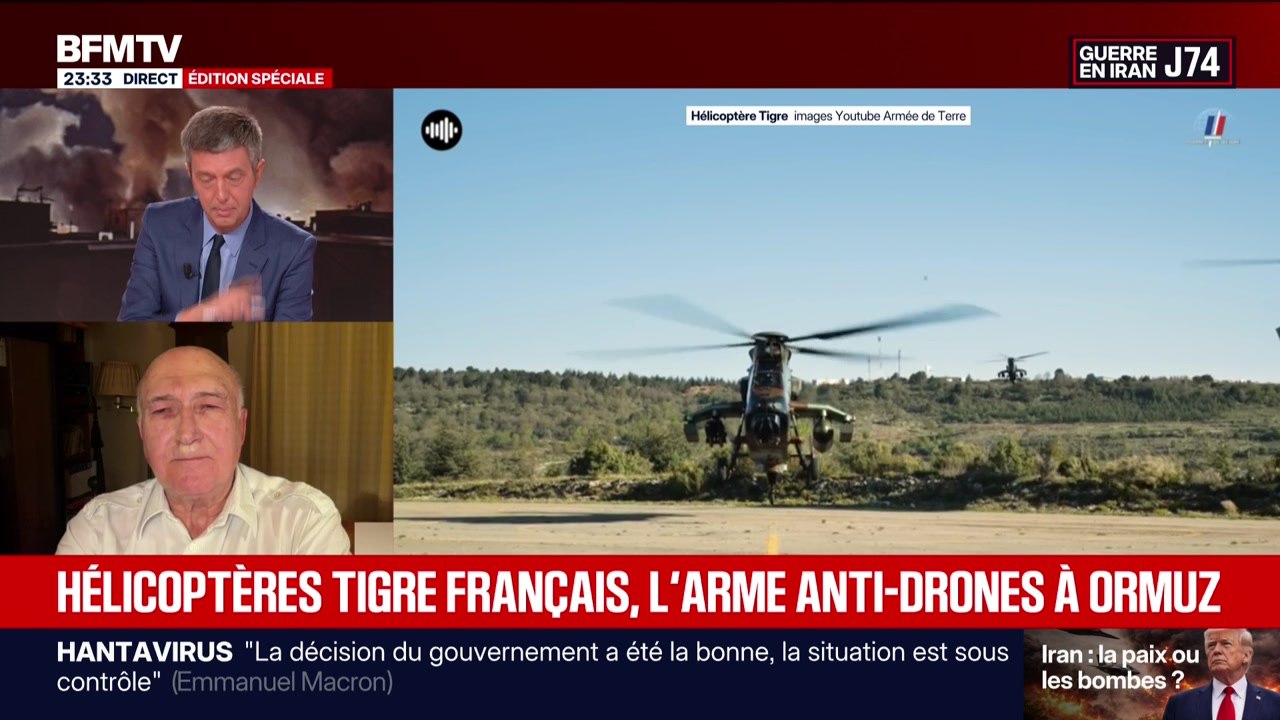 Hélicoptères tigre français, l'arme anti-drones à Ormuz - 12/05