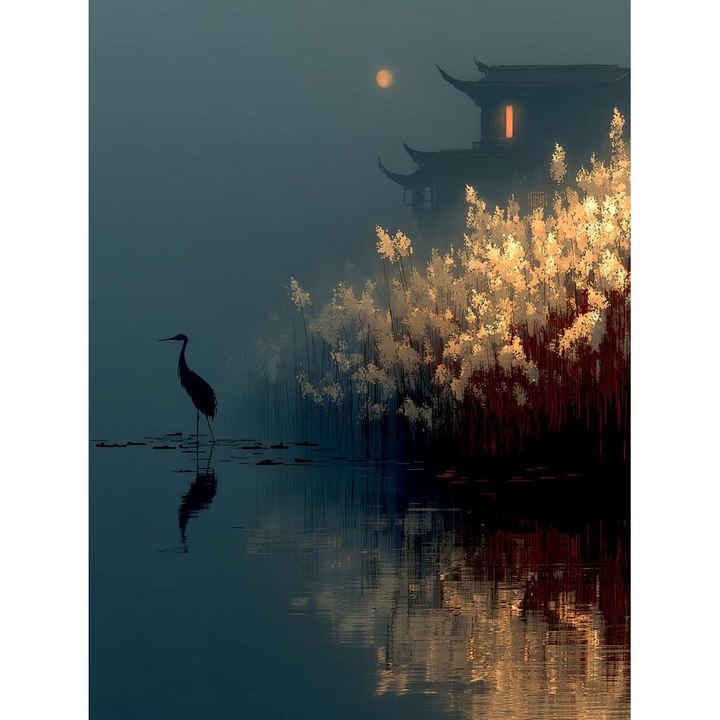 诗韵轻流绘清欢