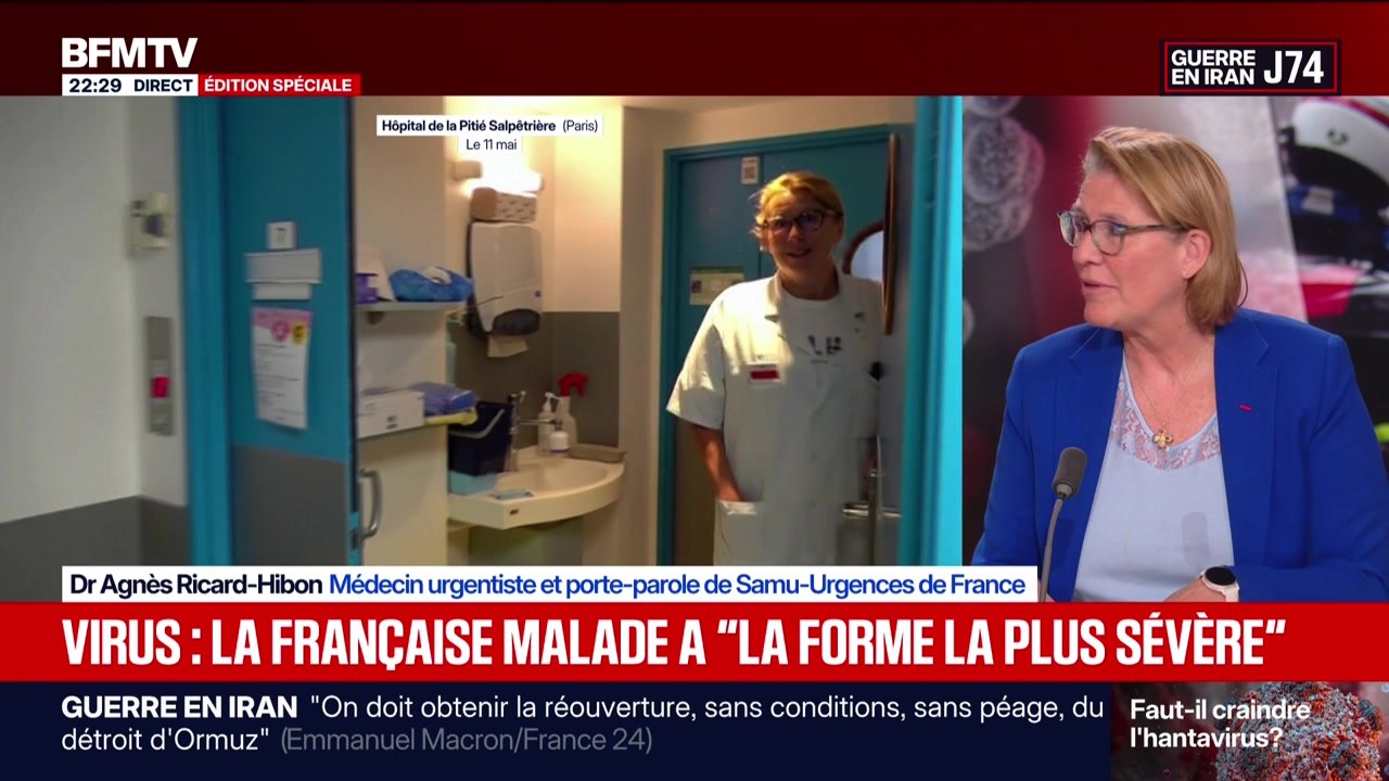Virus : la Française malade a "la forme la plus sévère" - 12/05