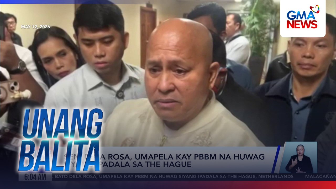Sen. Dela Rosa, umapela kay PBBM na huwag siyang ipadala sa The Hague | Unang Balita