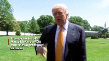 Trump reacts to Dr. Marty Makary's FDA exit: "He's a great guy"