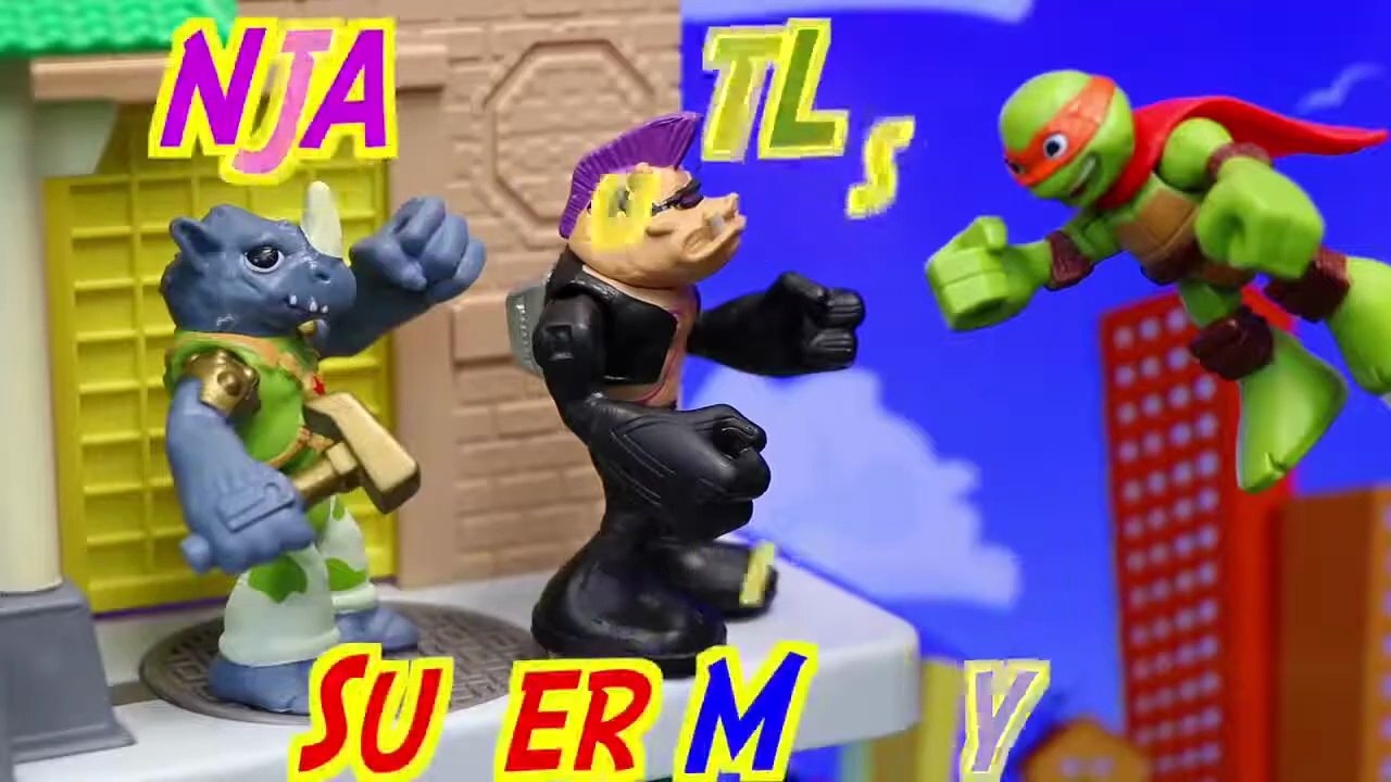 Teenage Mutant Ninja Turtles Mickey transforms with the great flying powers