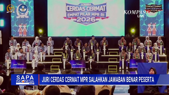 Viral Polemik Cerdas Cermat MPR di Pontianak: Juri dan MC Dinonaktifkan, Lomba Bisa Diulang?